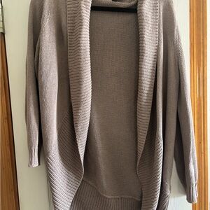 Banana Republic Women's Taupe Open Front Cardigan